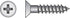 Hillman No. 4 X 5/8 in. L Phillips Zinc-Plated Wood Screws 100 pk