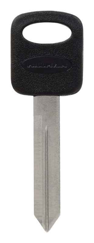 Hillman Brass Black/Silver #24 H75PH Automotive Double Sided Blank Key for Ford (Pack of 5)