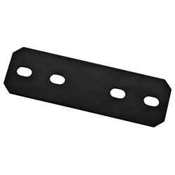 National Hardware 9.5 in. H X 1/8 in. W X 3 in. L Black Steel Mending Plate