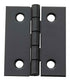 National Hardware 1-1/2 in. L Oil Rubbed Bronze Door Hinge 1 pk