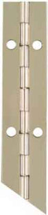 National Hardware 48 in. L Nickel Continuous Hinge 1 pk