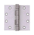 Tell 4-1/2 in. L Satin Chrome Door Hinge 3 pk