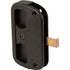 Prime-Line Zinc-Plated Black Plastic Sliding Door Latch 1 pk