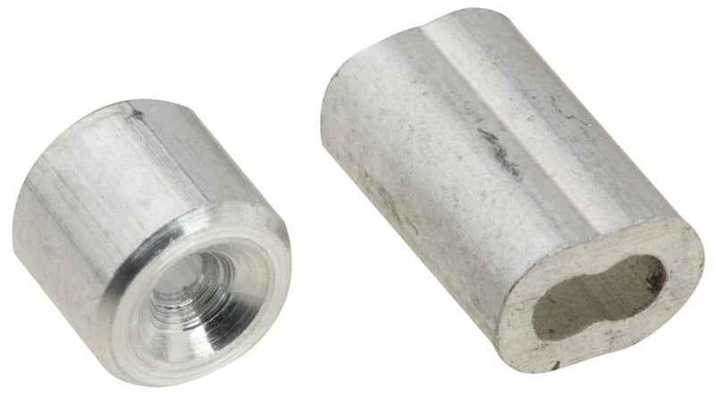 National Hardware 1/16 in. D Aluminum Cable Ferrules and Stops