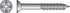 Hillman Tapper 1/4 in. D Steel Flat Head Concrete Screw Anchor 100 pk
