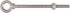 National Hardware 3/8 in. X 7.46 in. L Galvanized Forged Steel Eyebolt Nut Included