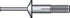 HILLMAN 1/4 in. D X 3/4 in. L Nylon Truss Head Truss Head Anchor 100 pk