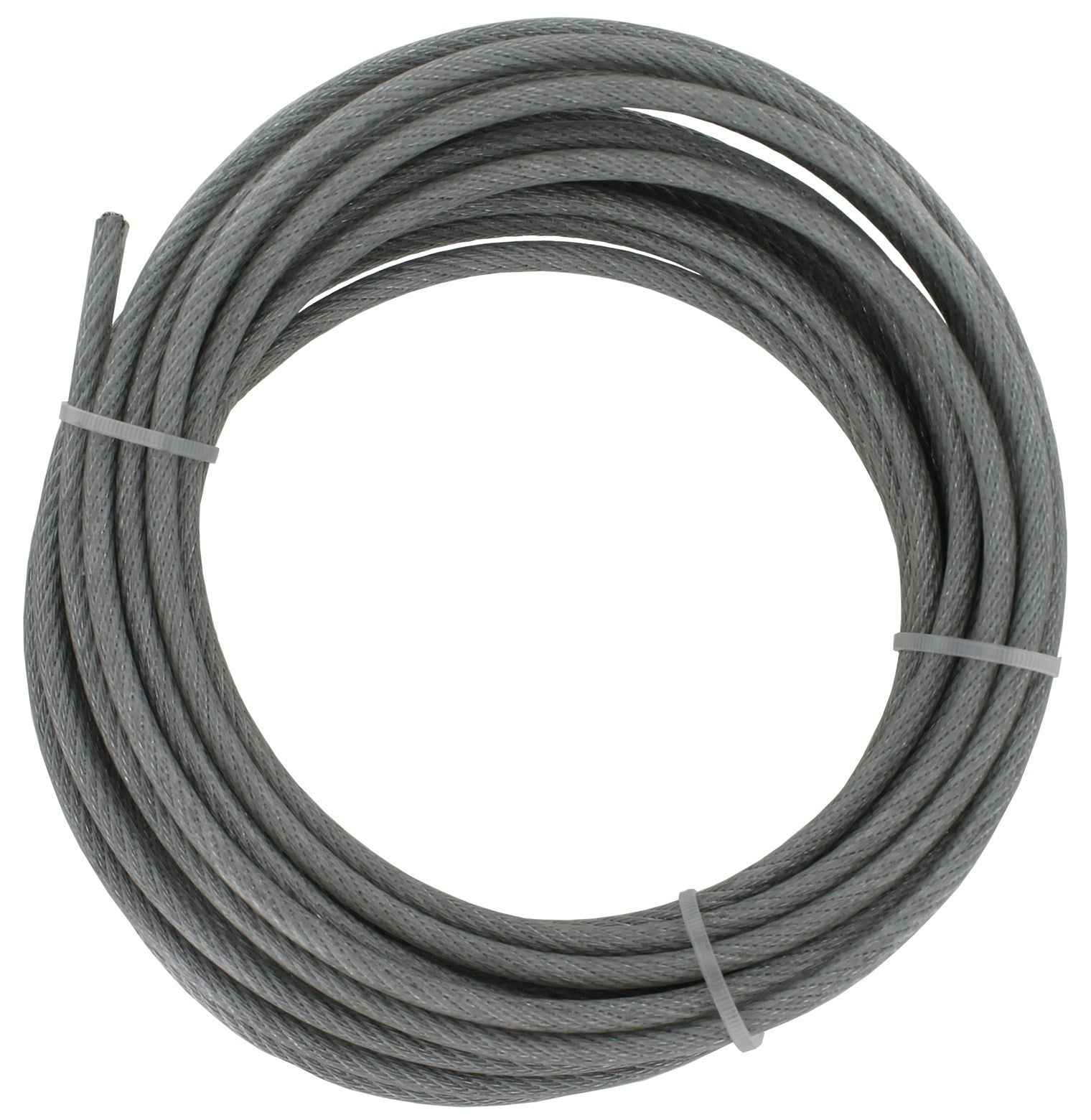 Baron 1/4-5/16 in. D X 30 ft. L Vinyl Coated Galvanized Steel Aircraft Cable