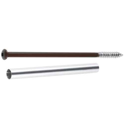 FastenMaster No. 7 X 7 in. L Square Round Head Coarse Gutter Screws
