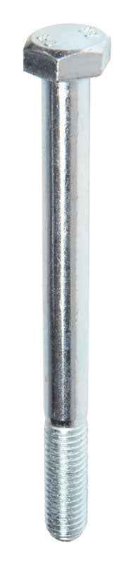 HILLMAN M8-1.25 mm D X 90 mm L Heat Treated Steel Hex Head Cap Screw 1 pk