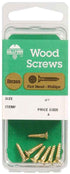 Hillman No. 12 x 1-1/2 in. L Phillips Wood Screws 2 pk (Pack of 10)