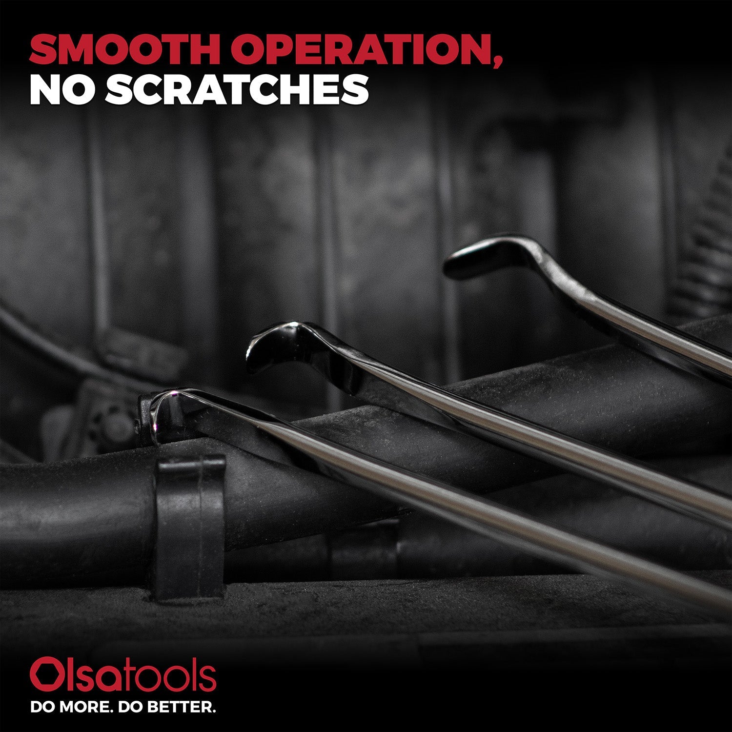 3pc Flat Pick and Hook Set