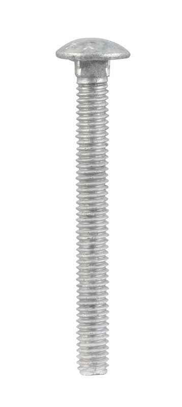 Hillman 5/16 in. X 3 in. L Hot Dipped Galvanized Steel Carriage Bolt 100 pk