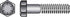 HILLMAN 5/8 in. D X 5 in. L Heat Treated Steel Hex Head Cap Screw 25 pk