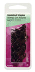 Hillman AnchorWire 1/2 in. W x 1/2 in. L Insulated Crown Insulated Staples 25 pk (Pack of 6)