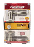 Kwikset SmartKey Tustin Satin Nickel Entry Door Knob KW1 1-3/4 in.