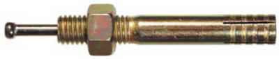 Hillman 3/8 in. D X 3-1/2 in. L Steel Round Head Strike Anchor 50 pk