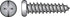 HILLMAN No. 8 X 1-1/2 in. L Phillips/Slotted Pan Head Sheet Metal Screws 100 pk