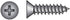 HILLMAN No. 14 Ga. X 1 in. L Phillips Flat Head Sheet Metal Screws 100 pk