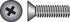 HILLMAN No. 10-32 Ga. X 1-1/4 in. L Phillips Flat Head Zinc-Plated Steel Machine Screws 1 lb 1 pk