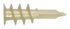 Hillman .164 in. D X 1 1/4 in. L Nylon Round Head Wallboard Anchors 100 pk