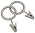 Kenney Pewter Gray Clip Ring 5/8 in. L X 3/4 in. L