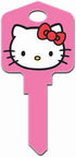 Howard Keys Hello Kitty Hello Kitty House/Office Key Blank Single sided For Kwikset and Titan Locks (Pack of 5)