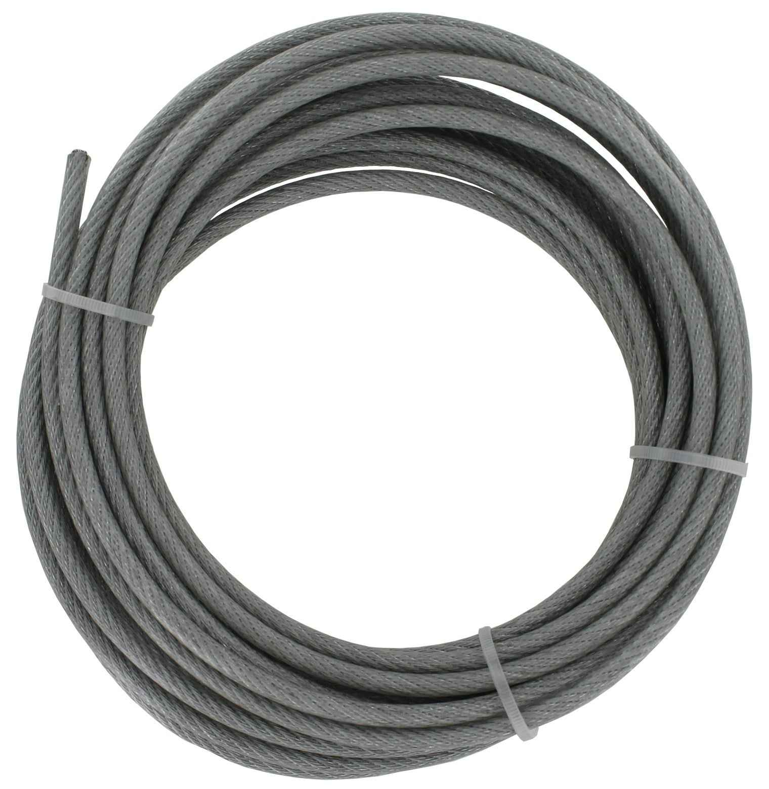 Baron 3/16-1/4 in. D X 30 ft. L Vinyl Coated Galvanized Steel Aircraft Cable