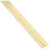 National Hardware 30 in. L Brass Continuous Hinge 1 pk
