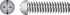 HILLMAN No. 1/4-20 Ga. X 1-3/4 in. L Combination Round Head Zinc-Plated Steel Machine Screws 100 pk