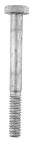 Hillman 1/4 in. D X 2-1/2 in. L Hot Dipped Galvanized Steel Hex Bolt 100 pk