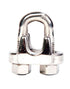 Campbell Chain Polished Stainless Steel Wire Rope Clip (Pack of 10)