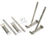 Amerimax 0.88 in. H X 1.25 in. W X 4.25 in. L Metallic Galvanized Steel K Gutter Hanger and Strap