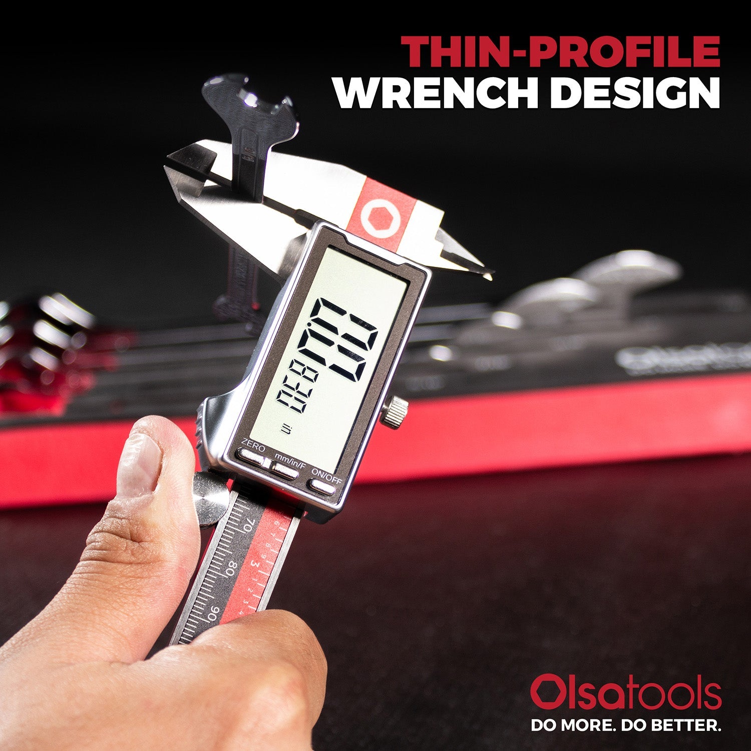 Slim Profile Wrench Set