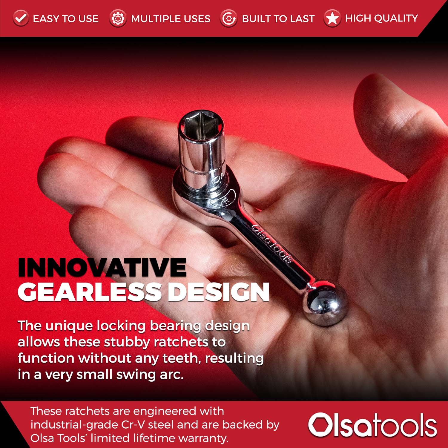 Gearless Mini Ratchet