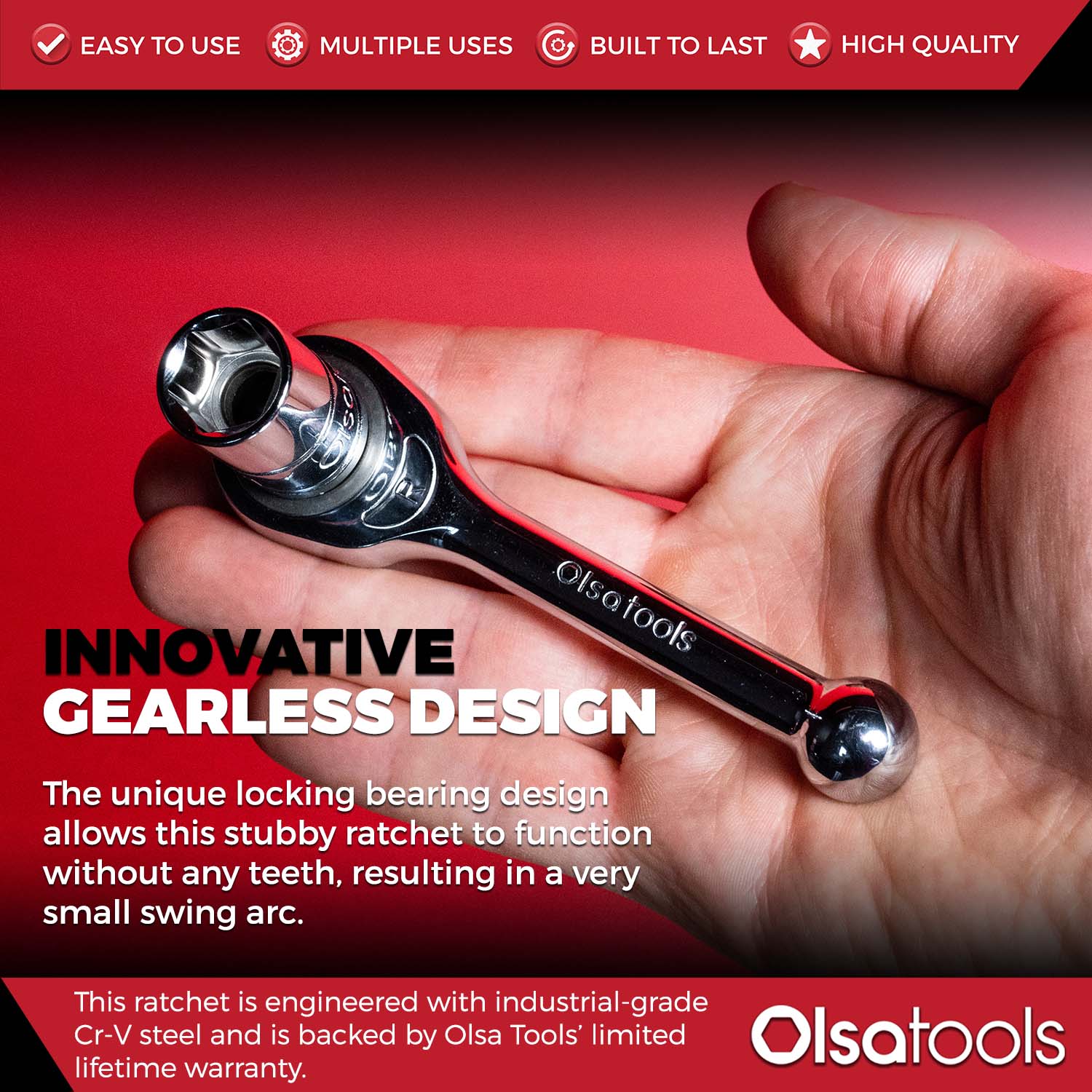 Gearless Mini Ratchet