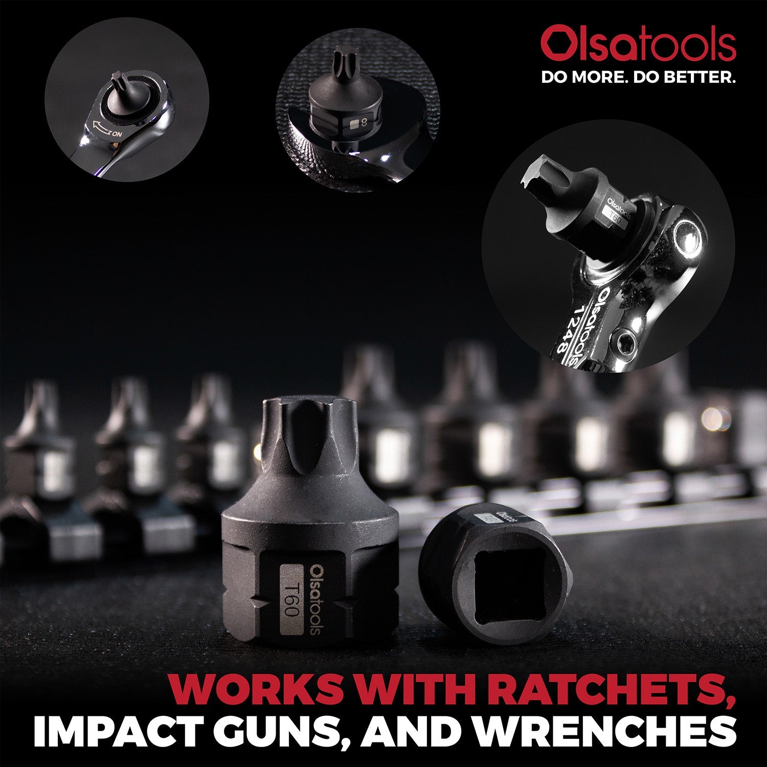 Stubby Impact Bit Set - Torx or Hex (Sold Separately)