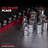 Magnetic Aluminum Socket Rails