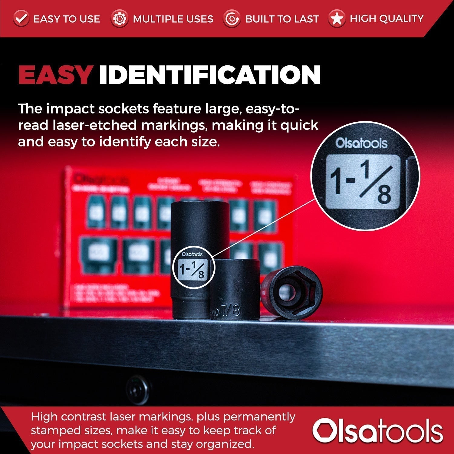 Cr-Mo Impact Sockets