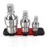 3pc Universal Joint Set, Socket Adapter 1/2", 3/8", and 1/4" drive