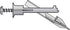 Hillman .138 in. D X 2-1/2 in. L Zinc Pan Head Zip Toggle Anchors 10 pk