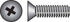 HILLMAN No. 8-32 X 1/2 in. L Phillips Flat Head Stainless Steel Machine Screws 100 pk