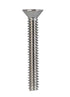 HILLMAN No. 6-32 Ga. X 1 in. L Phillips Flat Head Stainless Steel Machine Screws 100 pk