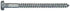 Hillman 3/8 in. X 4 in. L Hex Hot Dipped Galvanized Steel Lag Screw 50 pk