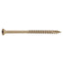 FastenMaster GuardDog No. 10 X 3 in. L Gold Phillips/Square Bugle Head Deck Screws 350 pk