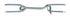 National Hardware 4 in. L Zinc-Plated Silver Steel Gate Hook w/Staples 1 pk