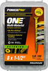 Hillman POWERPRO ONE No. 8 X 1-1/2 in. L Star Flat Head Multi-Material Screw 1 lb 159 pk