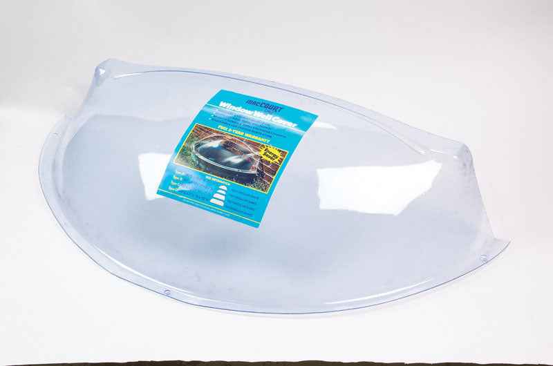 Maccourt Plastic Type A Window Well Cover 0.08 Thick x 9.5 H x 40 W x 18.5 D in.