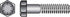 HILLMAN 3/4 in. D X 1-1/2 in. L Heat Treated Steel Hex Head Cap Screw 20 pk