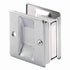Prime-Line 2.5 in. L Satin Nickel Silver Brass Pocket Door Pull